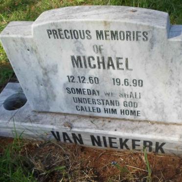 NIEKERK Michael, van 1960-1990