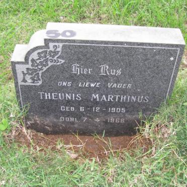 NIEKERK Theunis Marthinus, van 1905-1966