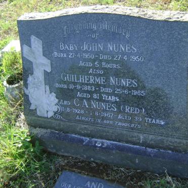 NUNES Guilherme 1883-1965 :: C.A. 1928-1967 :: John 1950-1950