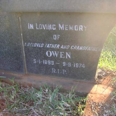 O'CONNOR Owen 1899-1974 &amp; Eva 1898-1955