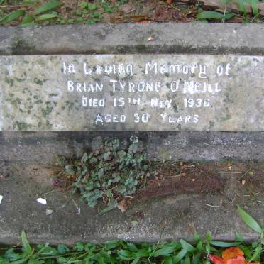 O'NEILL Brian Tyrone -1936