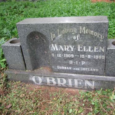 O'BRIEN Mary Ellen 1909-1989