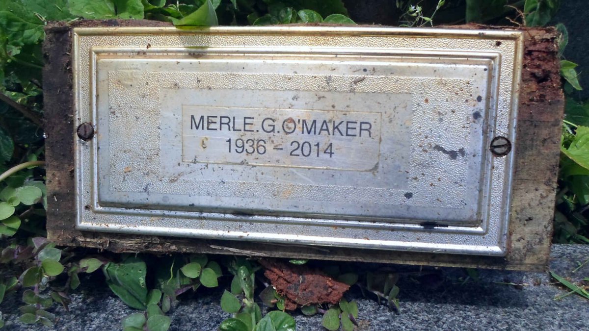 O'MAKER Merle G. 1936-2014
