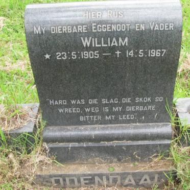 ODENDAAL William 1905-1967