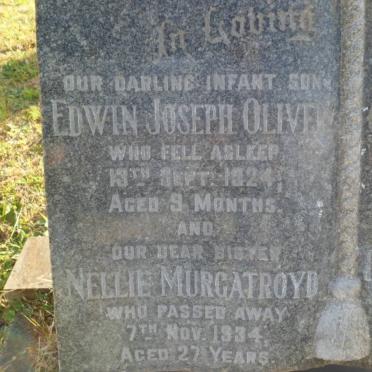 OLIVER Edmund George -1965 &amp; Caroline May -1953 :: OLIVER Nellie Murgatroyd -1934 :: OLIVER Edwin Joseph -1924