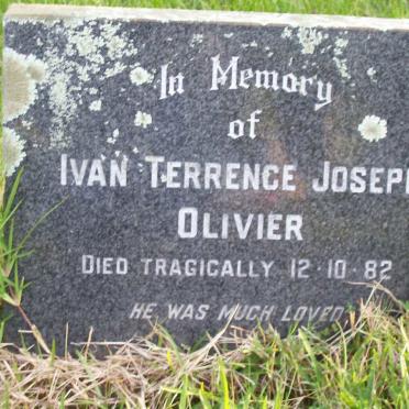 OLIVIER Nicolaas -1965 &amp; Ena Marie ANDRE -1987 :: OLIVIER Brian Desmond Anthony -1980 :: OLIVIER Ivan Terrence Joseph -1982