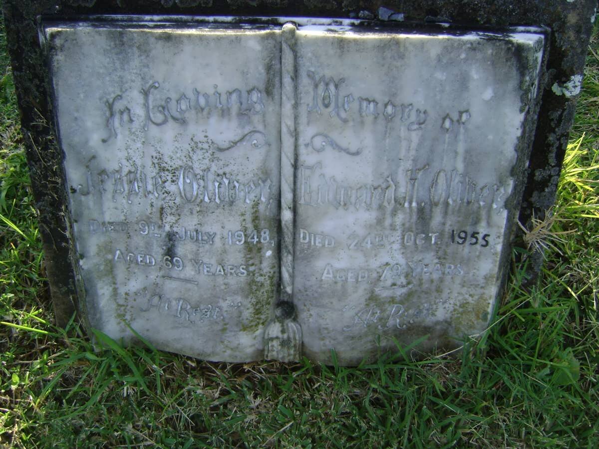 OLIVER Edward H. -1955 &amp; Jessie -1948