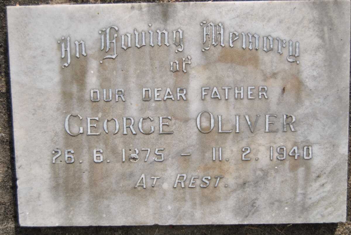 OLIVER George 1875-1940