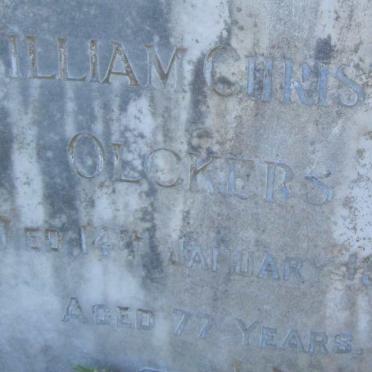 OLCKERS William Christian -1958