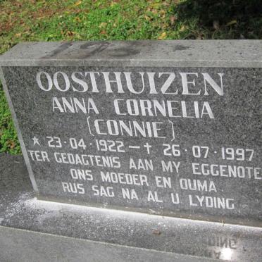 OOSTHUIZEN Anna Cornelia 1922-1997