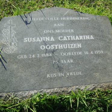 OOSTHUIZEN Susanna Catharina 1884-1959