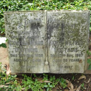 OOSTHUIS Hardy Wilfred -1967 &amp; Cynthia Maud -1958