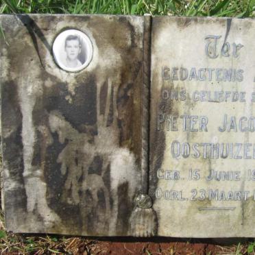 OOSTHUIZEN Pieter Jacobus 1943-1963
