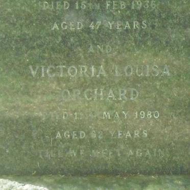 ORCHARD Victoria Louisa -1980