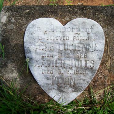 PUGIN Xavier Jules -1929 &amp; Marie Lucienne -1926