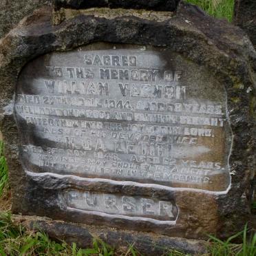 PURSER William Vernon -1944 &amp; Hilda Letitia -1946 