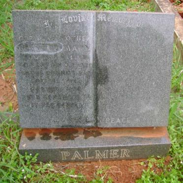 PALMER Gertrude Mary -1973