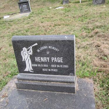 PAGE Henry 1955-2001