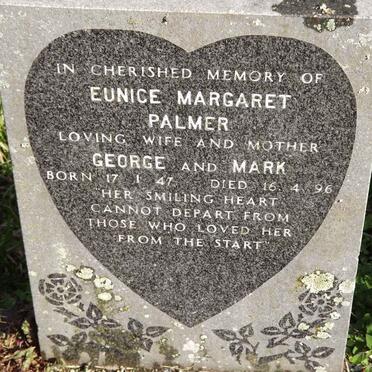 PALMER Eunice Margaret 1947-1996