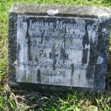 PALMER Rodger Wingham -1950