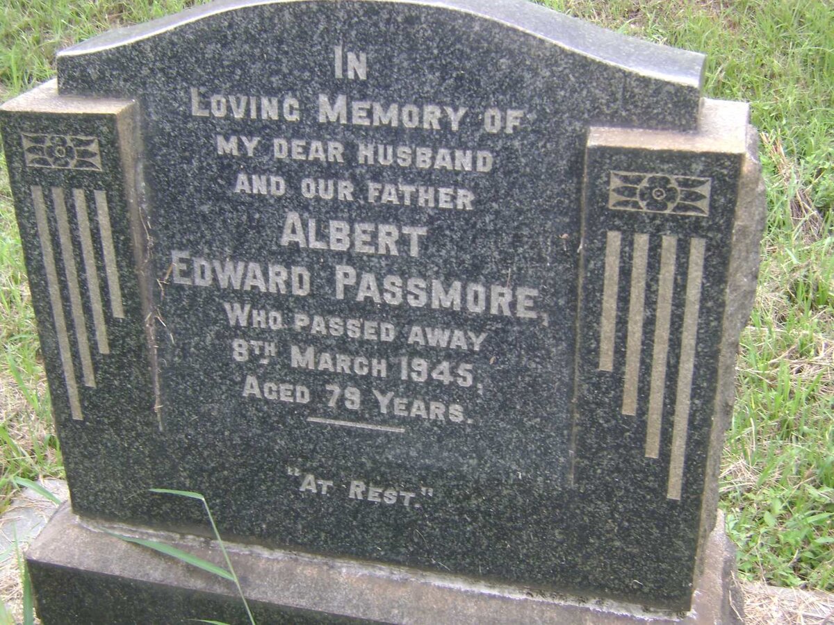 PASSMORE Edward -1945