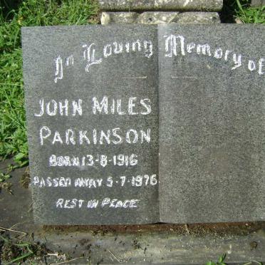 PARKINSON John Miles 1916-1976