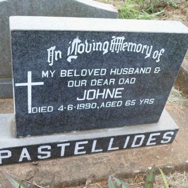 PASTELLIDES Johne -1990