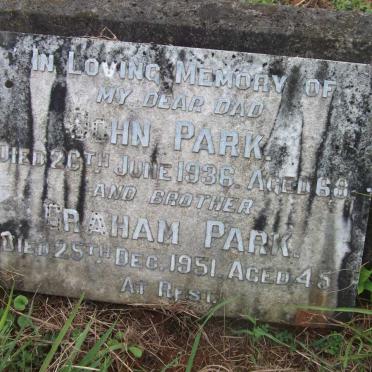 PARK John -1936 :: PARK Graham -1951