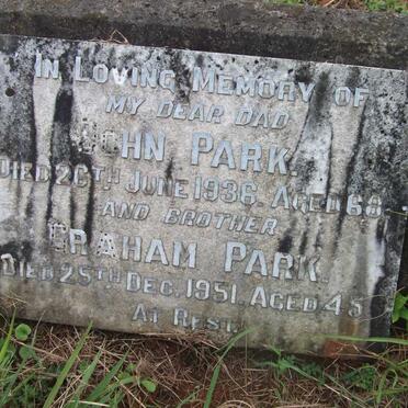 PARK John -1936 :: PARK Graham -1951