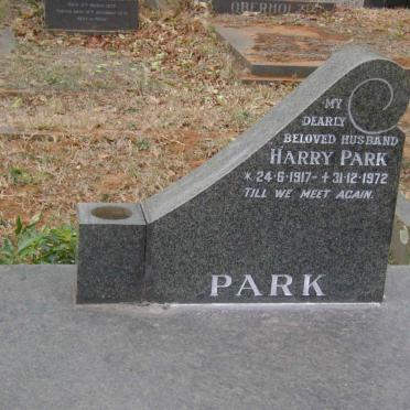 PARK Harry 1917-1972