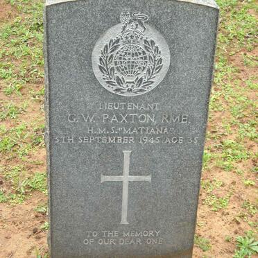 PAXTON G.W. -1945