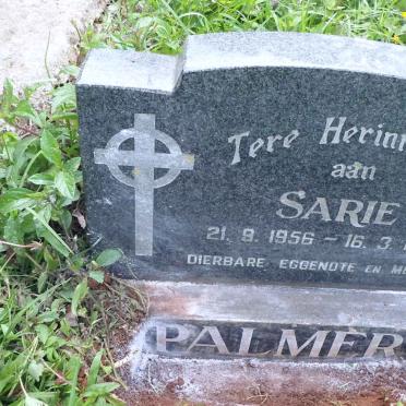 PALMER Sarie 1956-1989