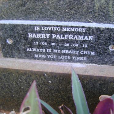 PALFRAMAN Olive 1913-1947 :: FISHER Gladys Irene 1916-1973 :: PALFRAMAN Barry 1938-2010 