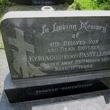 PASTELLIDES Phillip K. 1910-1980 &amp; Marina Angela 1924-2006 :: PASTELLIDES Kyriacos -1971 :: Mara