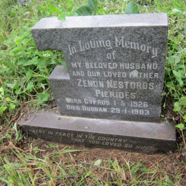 PIERIDES Zenon Nestoros 1926-1983