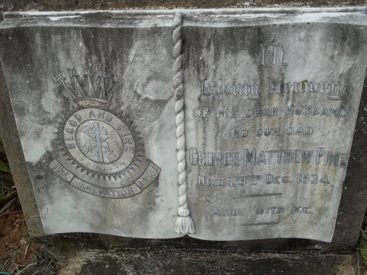 PIKE George Matthew -1934