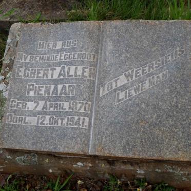 PIENAAR Egbert Allen 1870-1941