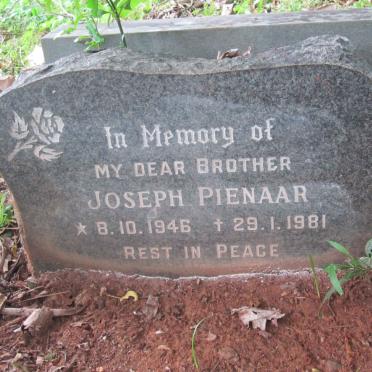 PIENAAR Joseph 1946-1981