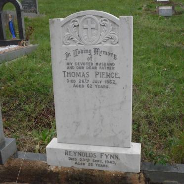 PIERCE Thomas -1962 :: FYNN Reynolds -1943