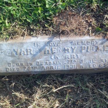 PICKERING Edward Henry 1862-1931 :: PICKERING Charlotte Ada 1863-1935