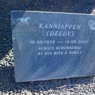 PILLAY Kanniappen 1939-2002