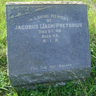 PRETORIUS Jacobus -1946