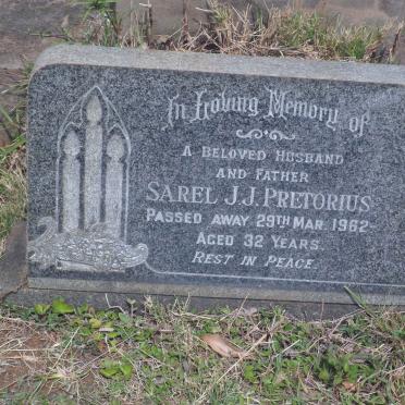 PRETORIUS Sarel J.J. -1962