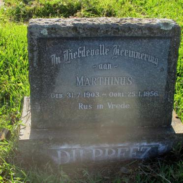 PREEZ Marthinus, du 1903-1956