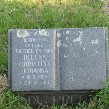 PREEZ Helena Christina Johanna, du 1908-1968
