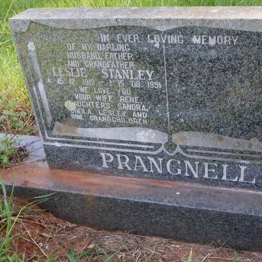 PRANGNELL Leslie Stanley 1919-1991