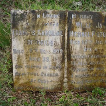 PRETORIUS Willie Jacob Michael -1949 :: PRETORIUS Frances Caroline -1939