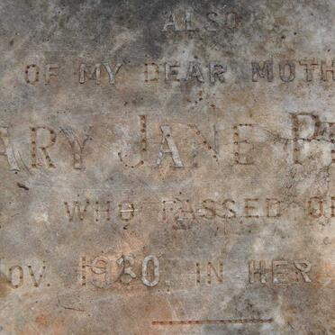 PRICE Henry Joseph -1928 &amp; Mary Jane -1930