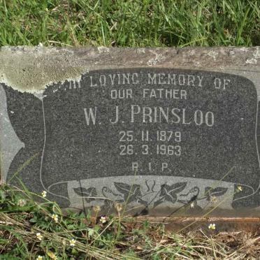 PRINSLOO W.J. 1879-1963