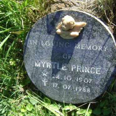 PRINCE Myrtle 1907-1988
